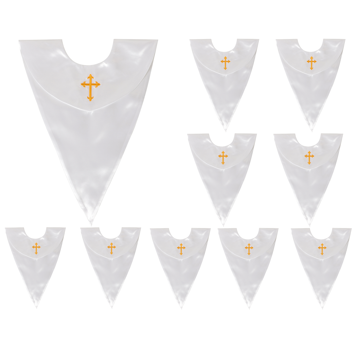 Group choir stoles for worship teams and choirs