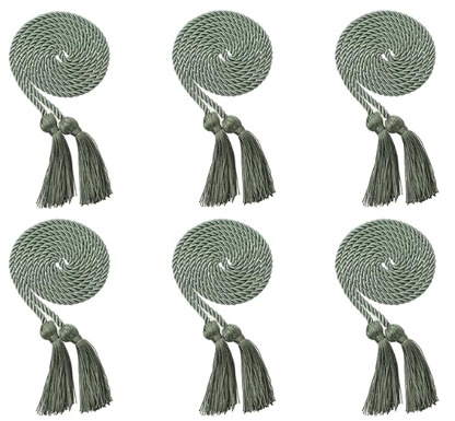 Newrara 6PCS Graduation Solid Braided Honor Cords 68 Inches Long