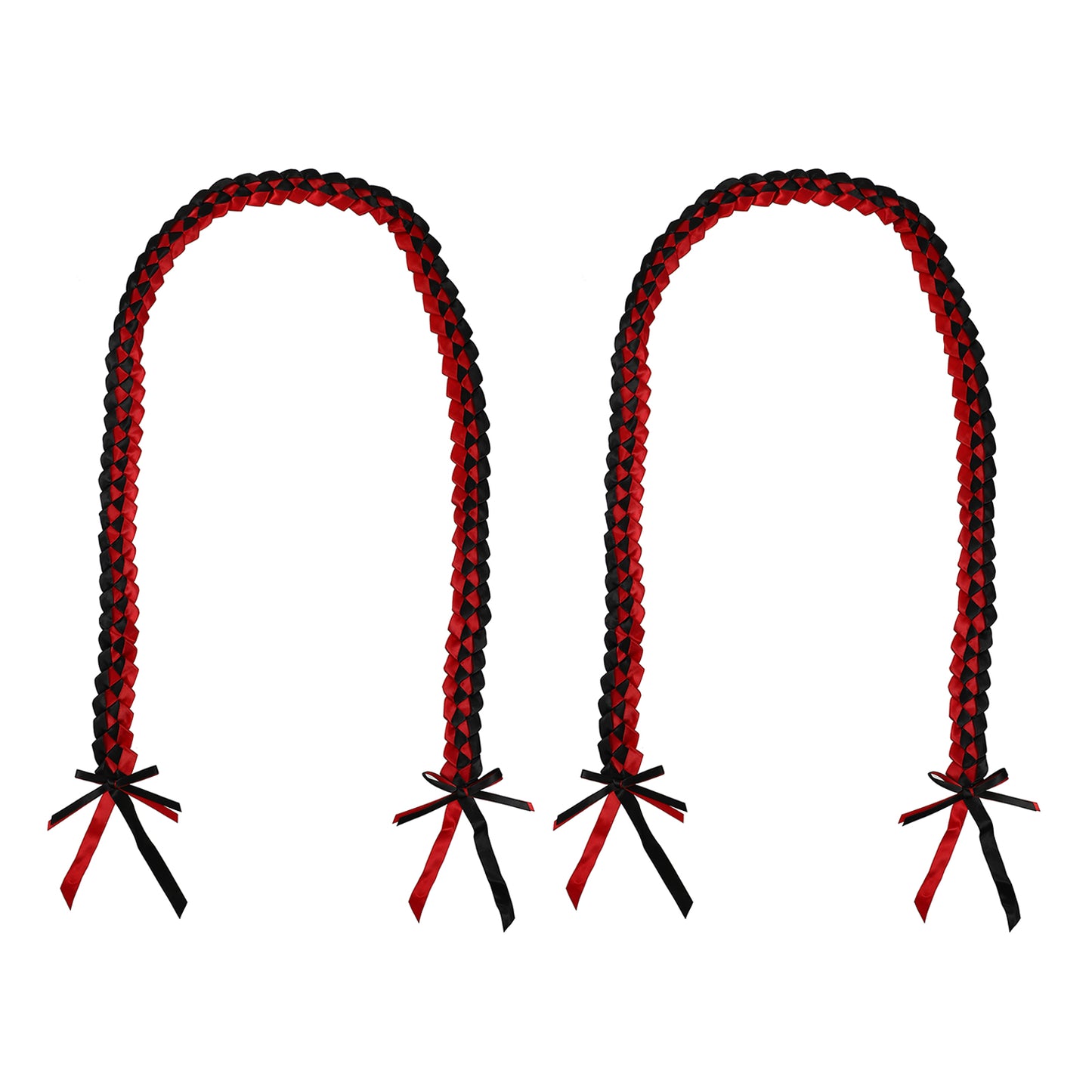 Handmade graduation lei set, 2pcs ribbon leis for graduates