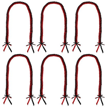 Bulk floral ribbon leis for graduates and celebrations