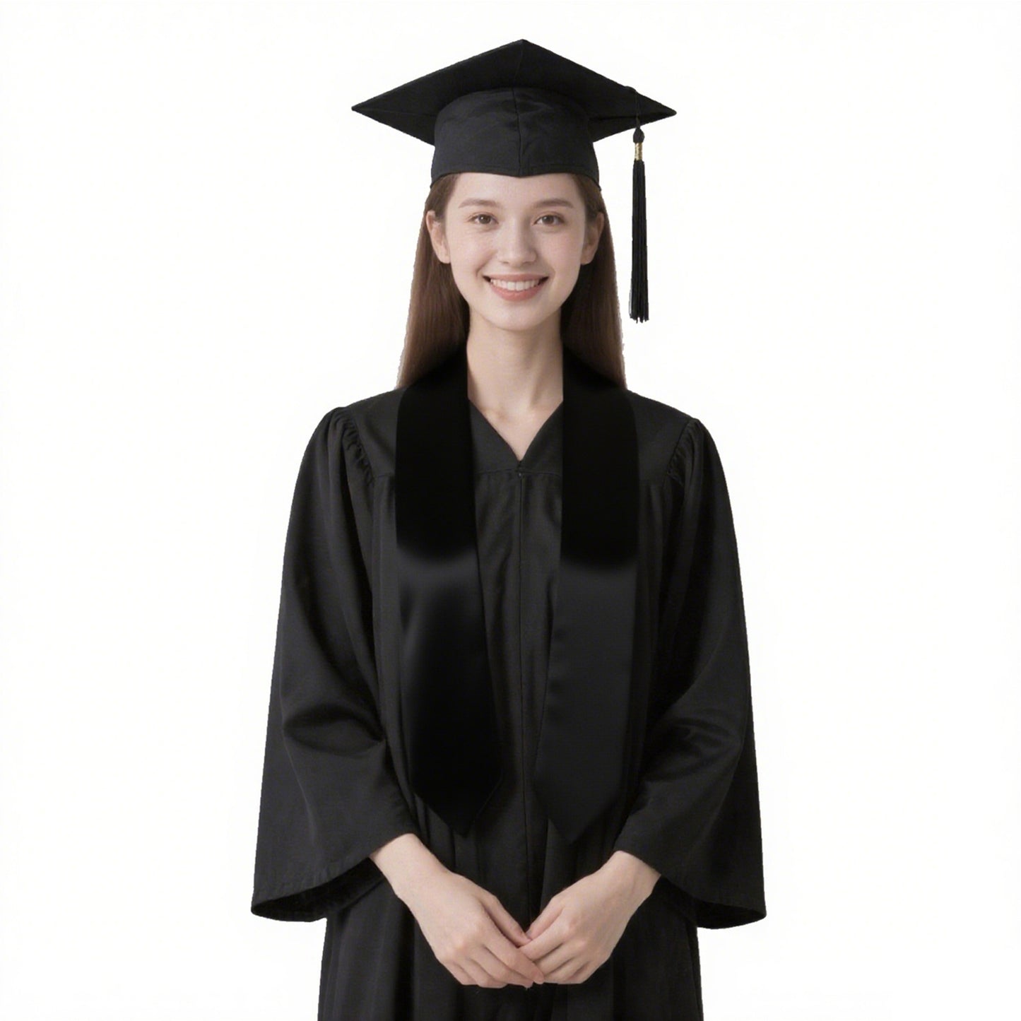 Newrara Plain Graduation Stoles for Adults 60''/72''