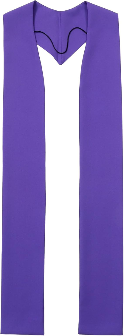 Newrara Unisex Plain Clergy Stole  94"