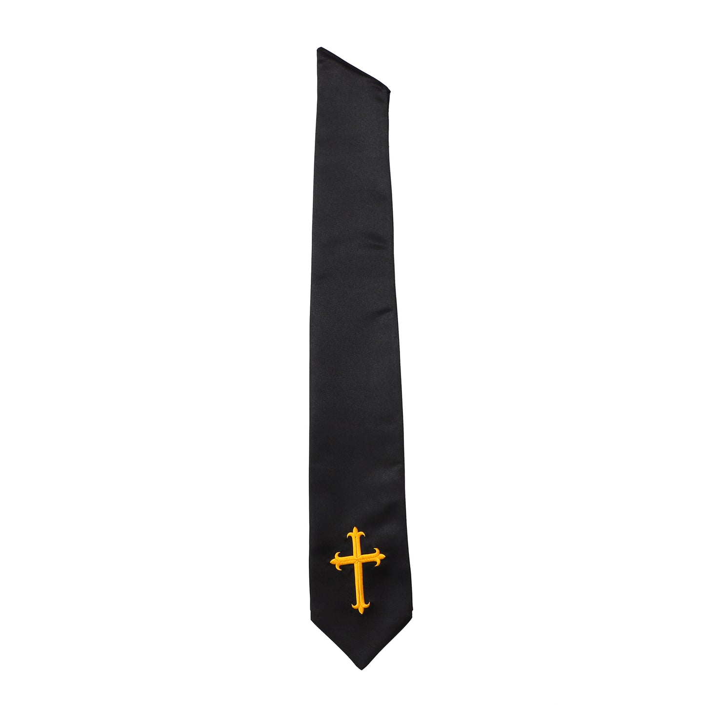 Newrara Traditional Church Choir Stole with Embroidered Cross 60''