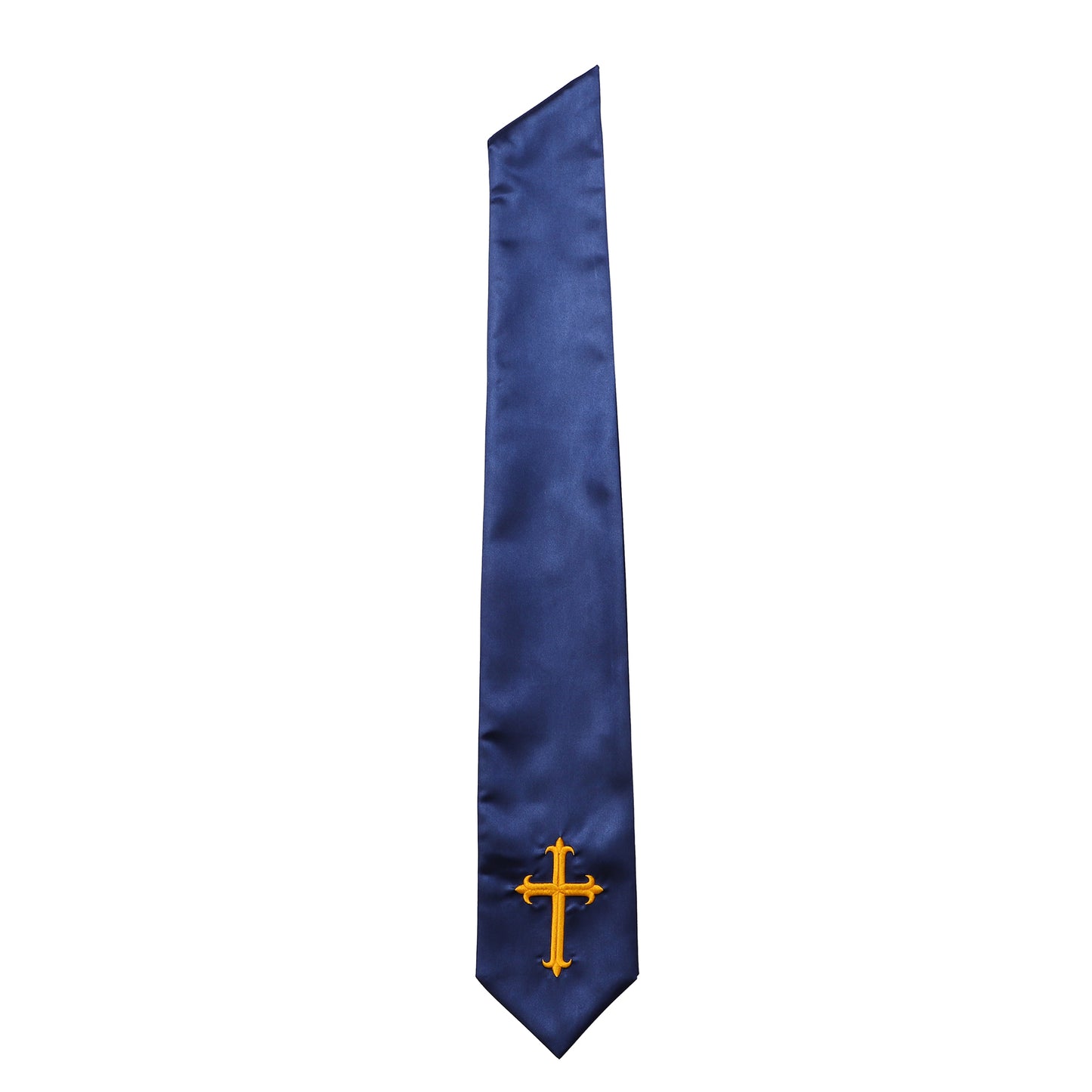 Newrara Traditional Church Choir Stole with Embroidered Cross 60''