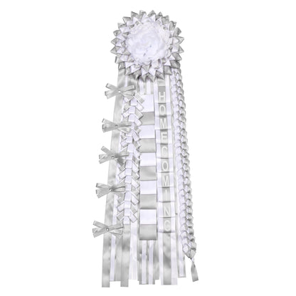 Newrara Homecoming Mum Supplies Set with Flower, Ribbon, and Braids for Back-to-School & Party Decorations 36 Inch