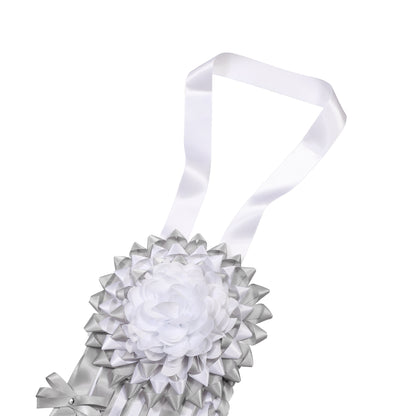 Newrara Homecoming Mum Supplies Set with Flower, Ribbon, and Braids for Back-to-School & Party Decorations 36 Inch