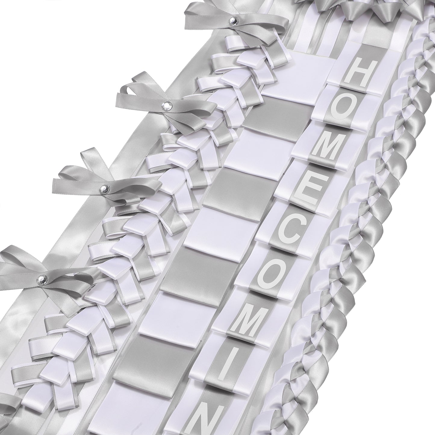 Newrara Homecoming Mum Supplies Set with Flower, Ribbon, and Braids for Back-to-School & Party Decorations 36 Inch