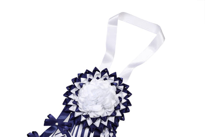 Newrara Homecoming Mum Supplies Set with Flower, Ribbon, and Braids for Back-to-School & Party Decorations 36 Inch