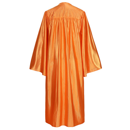 Newrara Shiny Unisex Adult/Teen Graduation Gown Choir/Judge Robe