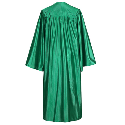 Newrara Shiny Unisex Adult/Teen Graduation Gown Choir/Judge Robe