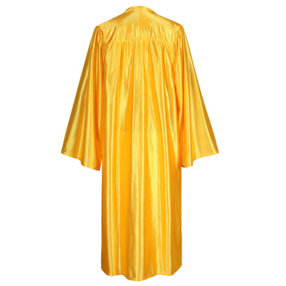 Newrara Shiny Unisex Adult/Teen Graduation Gown Choir/Judge Robe