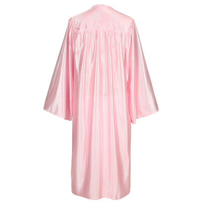 Newrara Shiny Unisex Adult/Teen Graduation Gown Choir/Judge Robe
