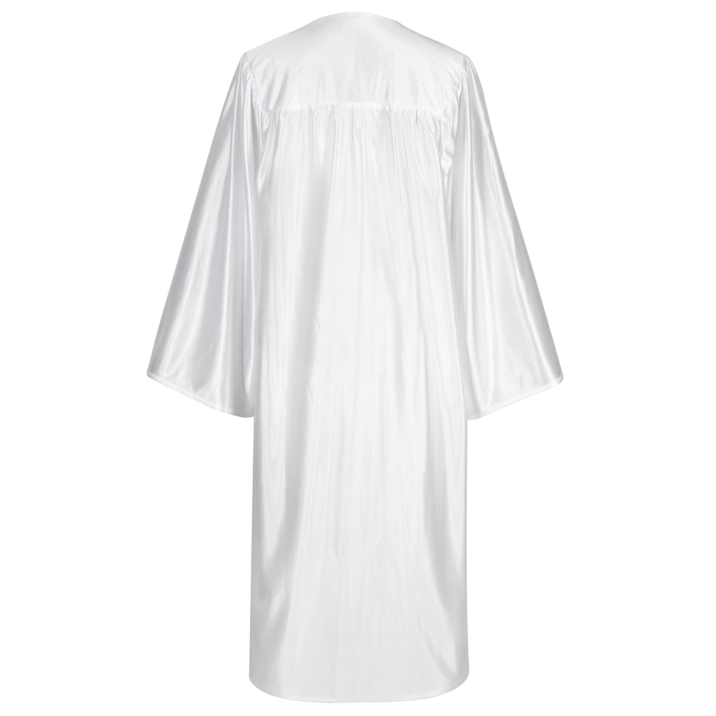 Newrara Shiny Unisex Adult/Teen Graduation Gown Choir/Judge Robe