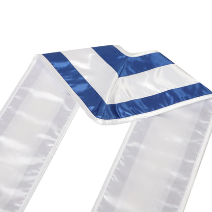 Newrara Unisex National Flag Graduation Stole Embroidery Sash 72''