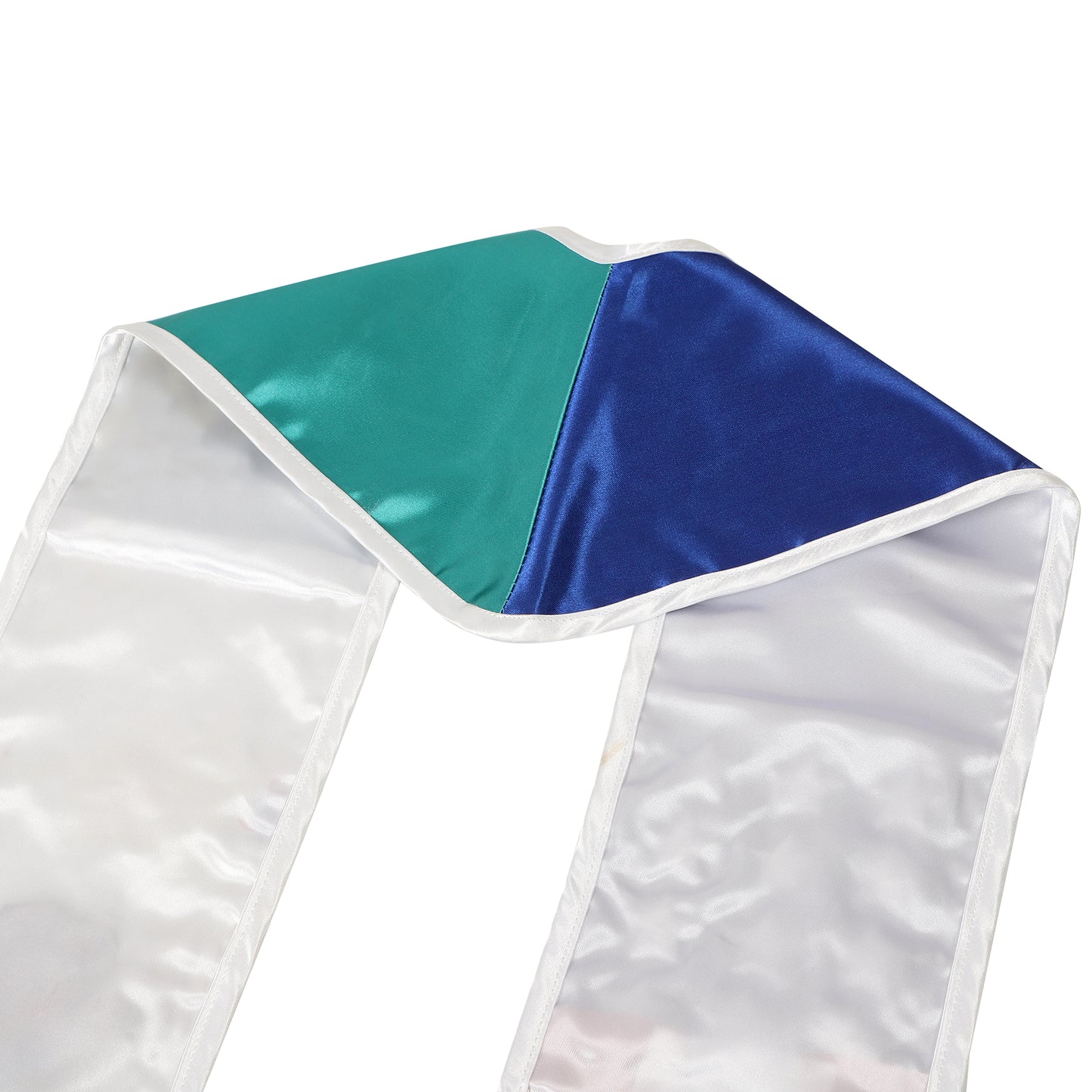 Newrara Unisex National Flag Graduation Stole Embroidery Sash 72''