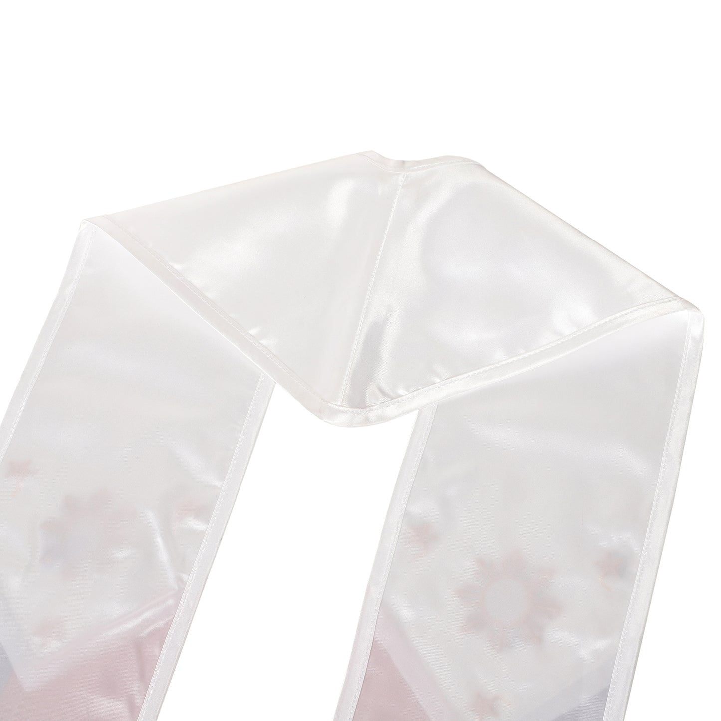 Newrara Unisex National Flag Graduation Stole Embroidery Sash 72''