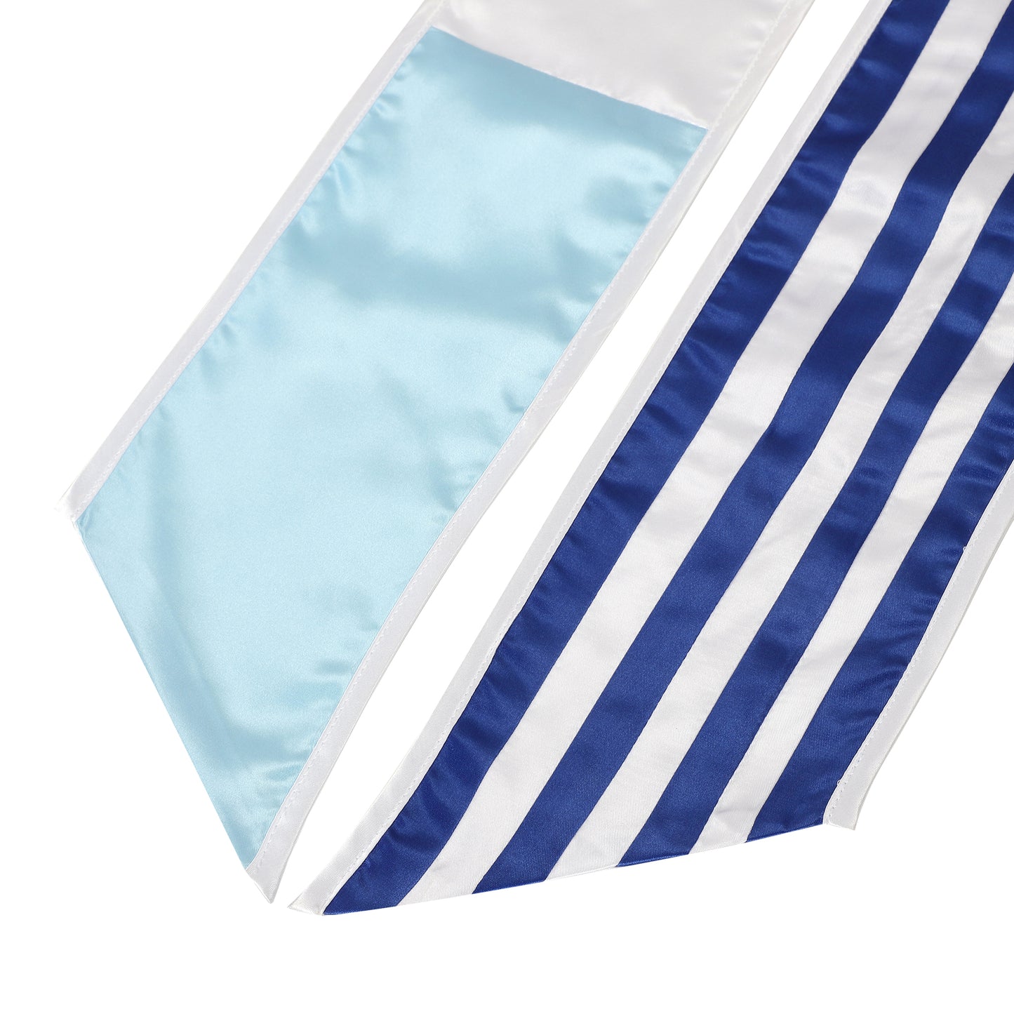 Newrara Unisex National Flag Graduation Stole Embroidery Sash 72''