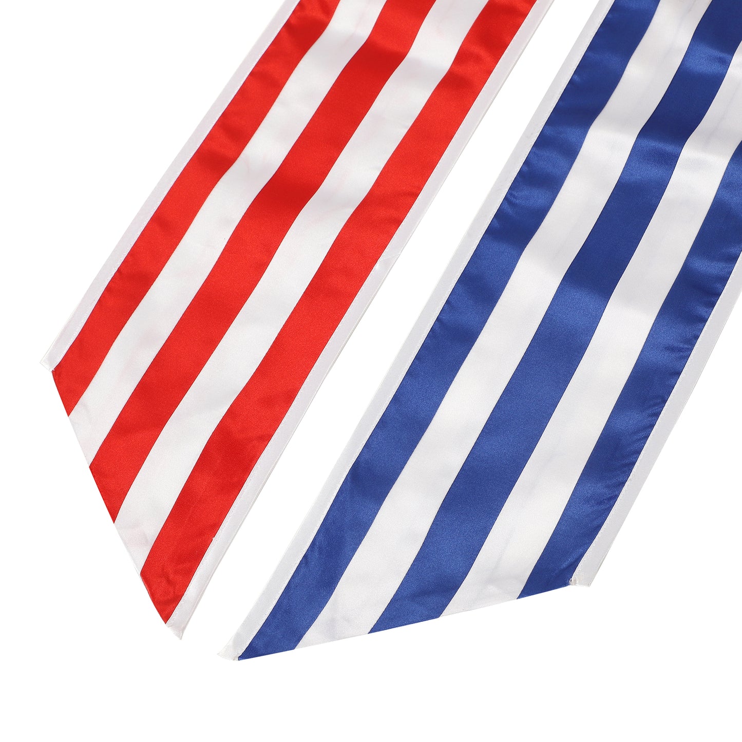 Newrara Unisex National Flag Graduation Stole Embroidery Sash 72''