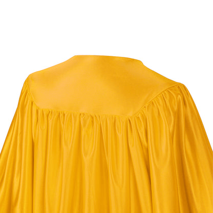 Newrara Graduation Adult/Teen Gown with Gold Stole & Cap Set