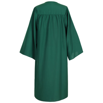 Newrara Matte Adult/Teen Unisex Graduation Gown and Cap set with Tassel