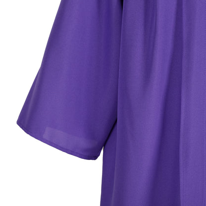 Newrara Matte Adult/Teen Unisex Graduation Gown and Cap set