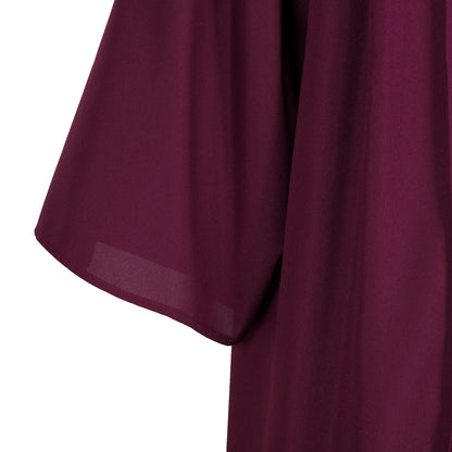 Newrara Matte Adult/Teen Unisex Graduation Gown and Cap set