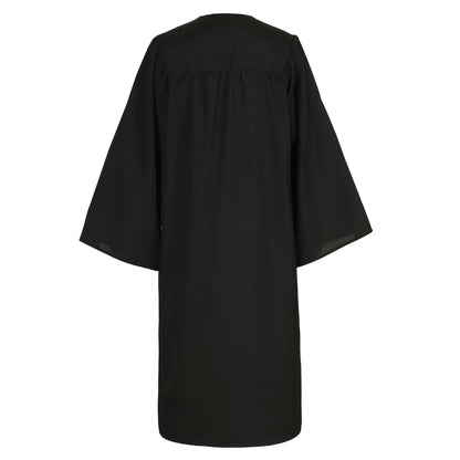Newrara Matte Adult/Teen Unisex Graduation Gown and Cap set with Tassel