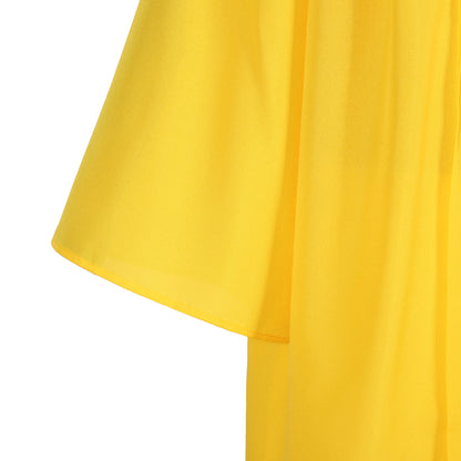 Newrara Matte Adult/Teen Unisex Graduation Gown and Cap set