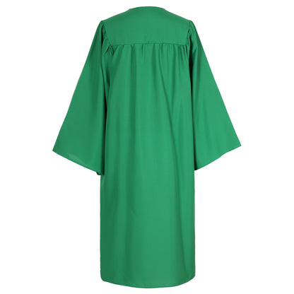Newrara Matte Adult/Teen Unisex Graduation Gown and Cap set with Tassel