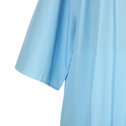 Newrara Matte Adult/Teen Unisex Graduation Gown and Cap set with Tassel