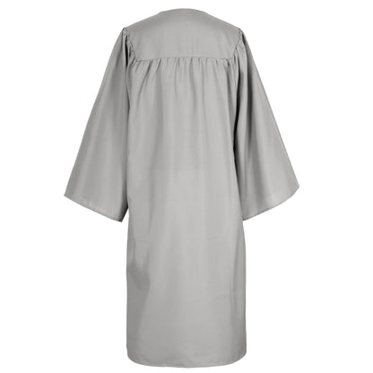 Newrara Matte Adult/Teen Unisex Graduation Gown and Cap set with Tassel