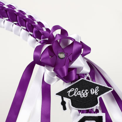 Newrara 2026 Graduation Ribbon Lei for High School & College Graduation DIY Party Supplies