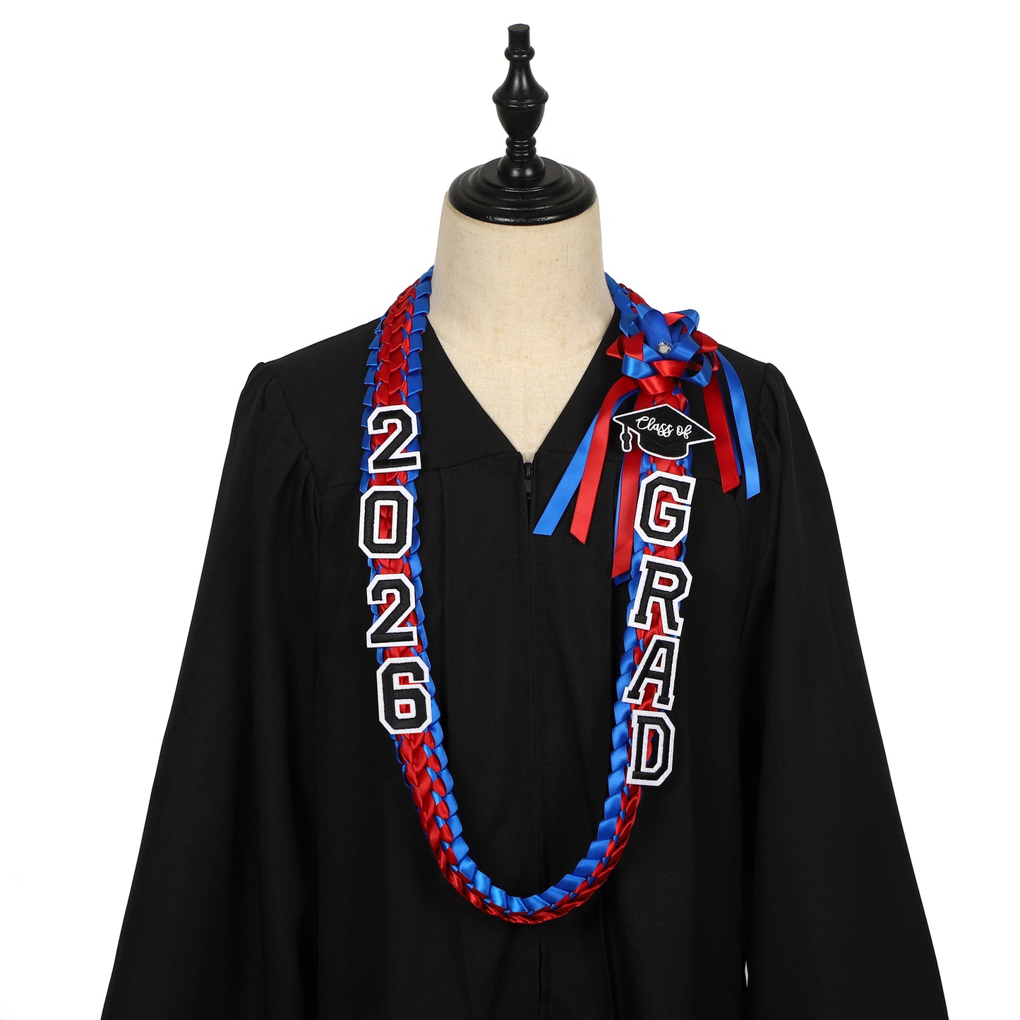 Newrara 2026 Graduation Ribbon Lei for High School & College Graduation DIY Party Supplies