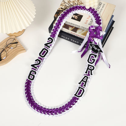 Newrara 2026 Graduation Ribbon Lei for High School & College Graduation DIY Party Supplies