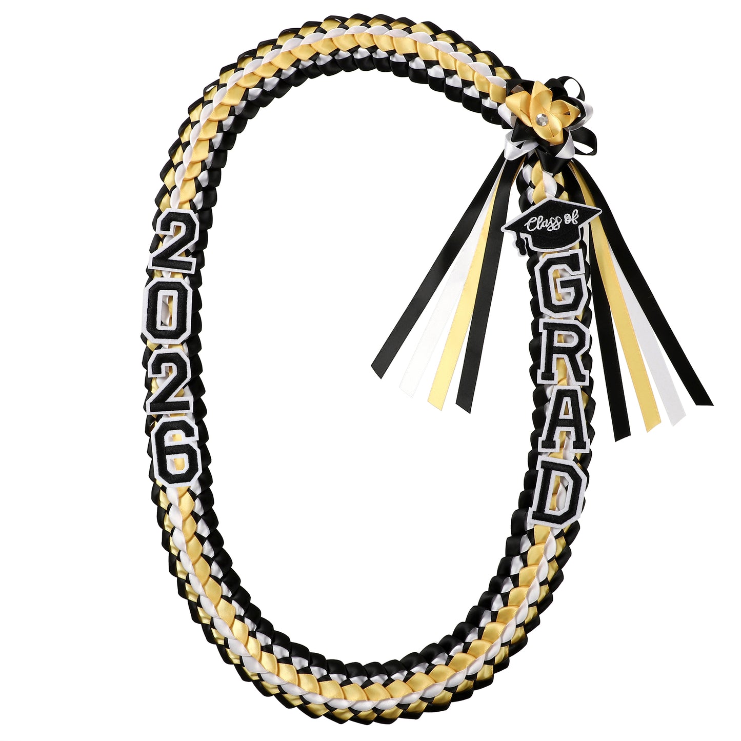 Newrara 2026 Graduation Ribbon Lei for High School & College Graduation DIY Party Supplies