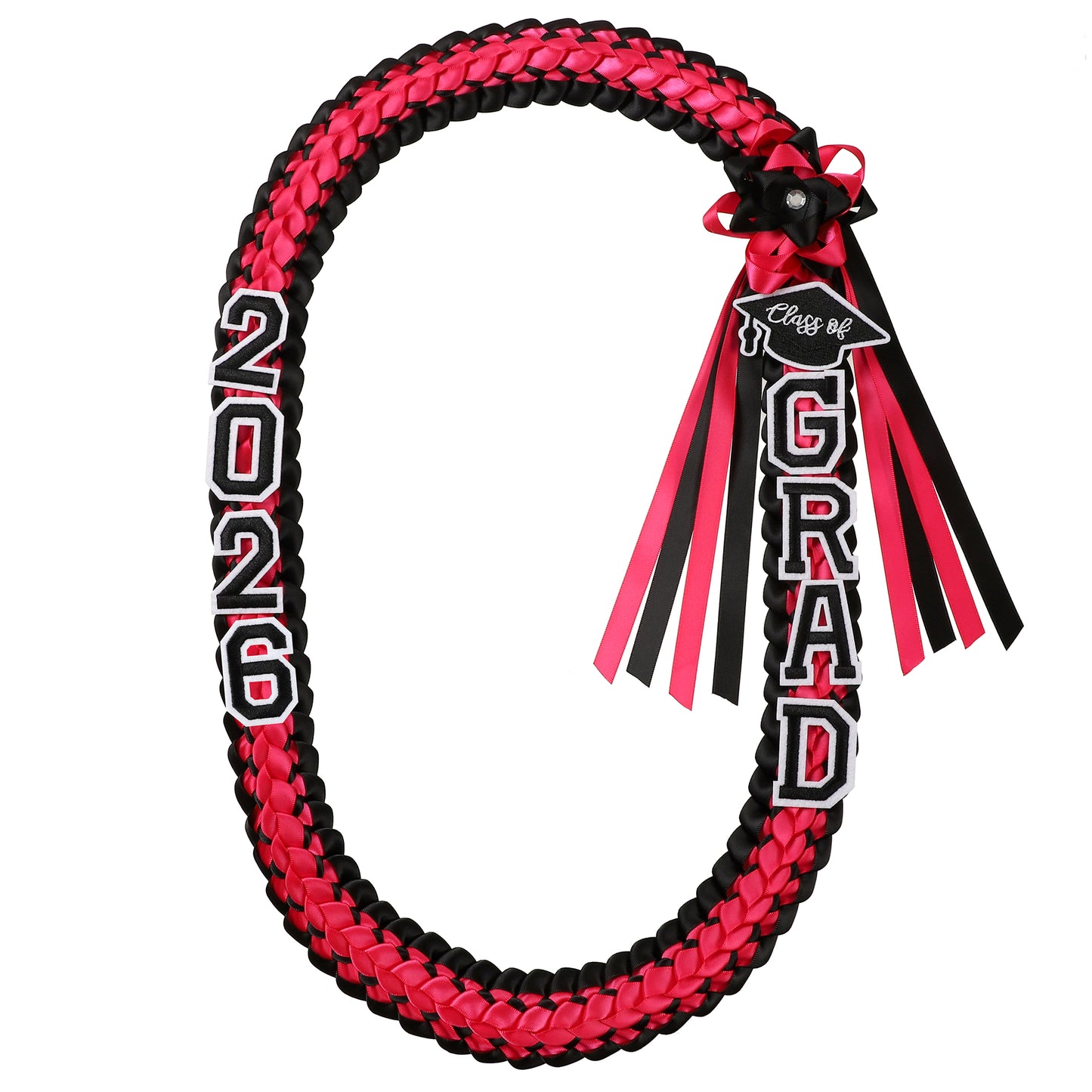 Newrara 2026 Graduation Ribbon Lei for High School & College Graduation DIY Party Supplies