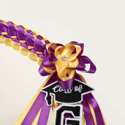 Newrara 2026 Graduation Ribbon Lei for High School & College Graduation DIY Party Supplies