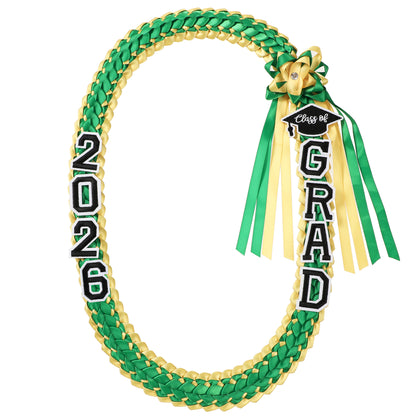 Newrara 2026 Graduation Ribbon Lei for High School & College Graduation DIY Party Supplies