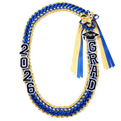 Newrara 2026 Graduation Ribbon Lei for High School & College Graduation DIY Party Supplies