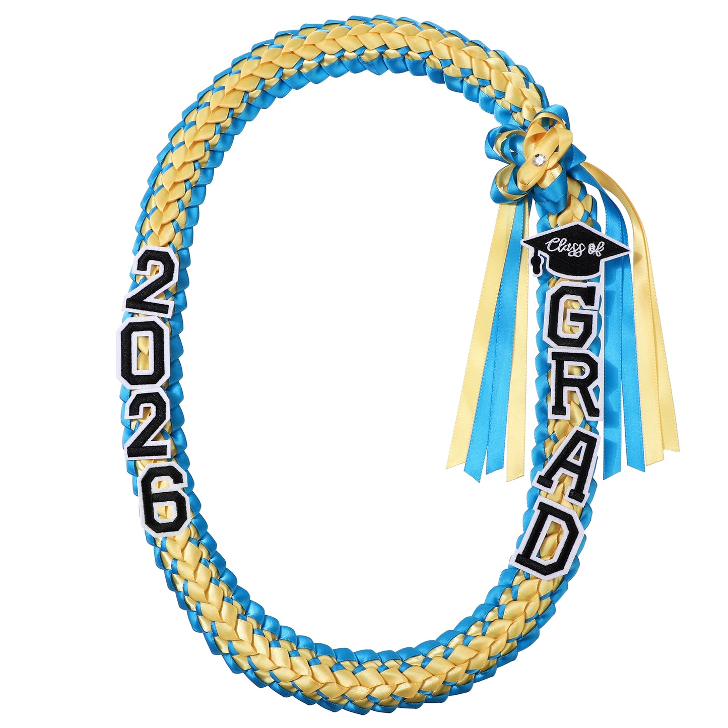 Newrara 2026 Graduation Ribbon Lei for High School & College Graduation DIY Party Supplies