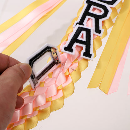 Newrara 2026 Graduation Ribbon Lei for High School & College Graduation DIY Party Supplies