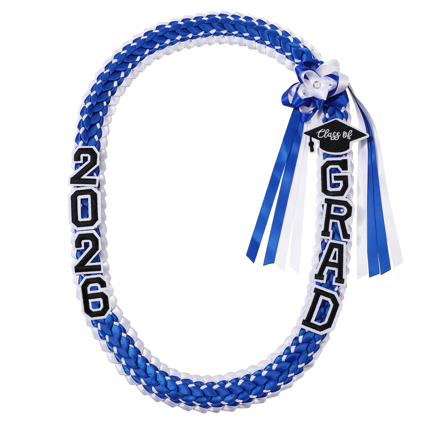 Newrara 2026 Graduation Ribbon Lei for High School & College Graduation DIY Party Supplies
