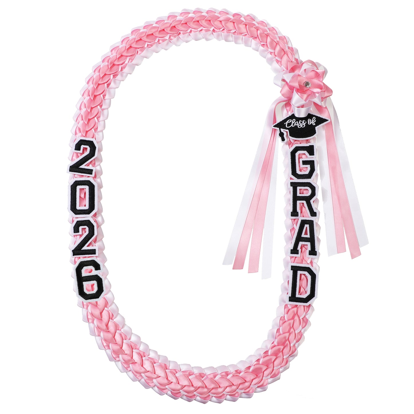 Newrara 2026 Graduation Ribbon Lei for High School & College Graduation DIY Party Supplies