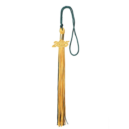 Newrara Graduation Multi Color tassel with gold 2025 year charm