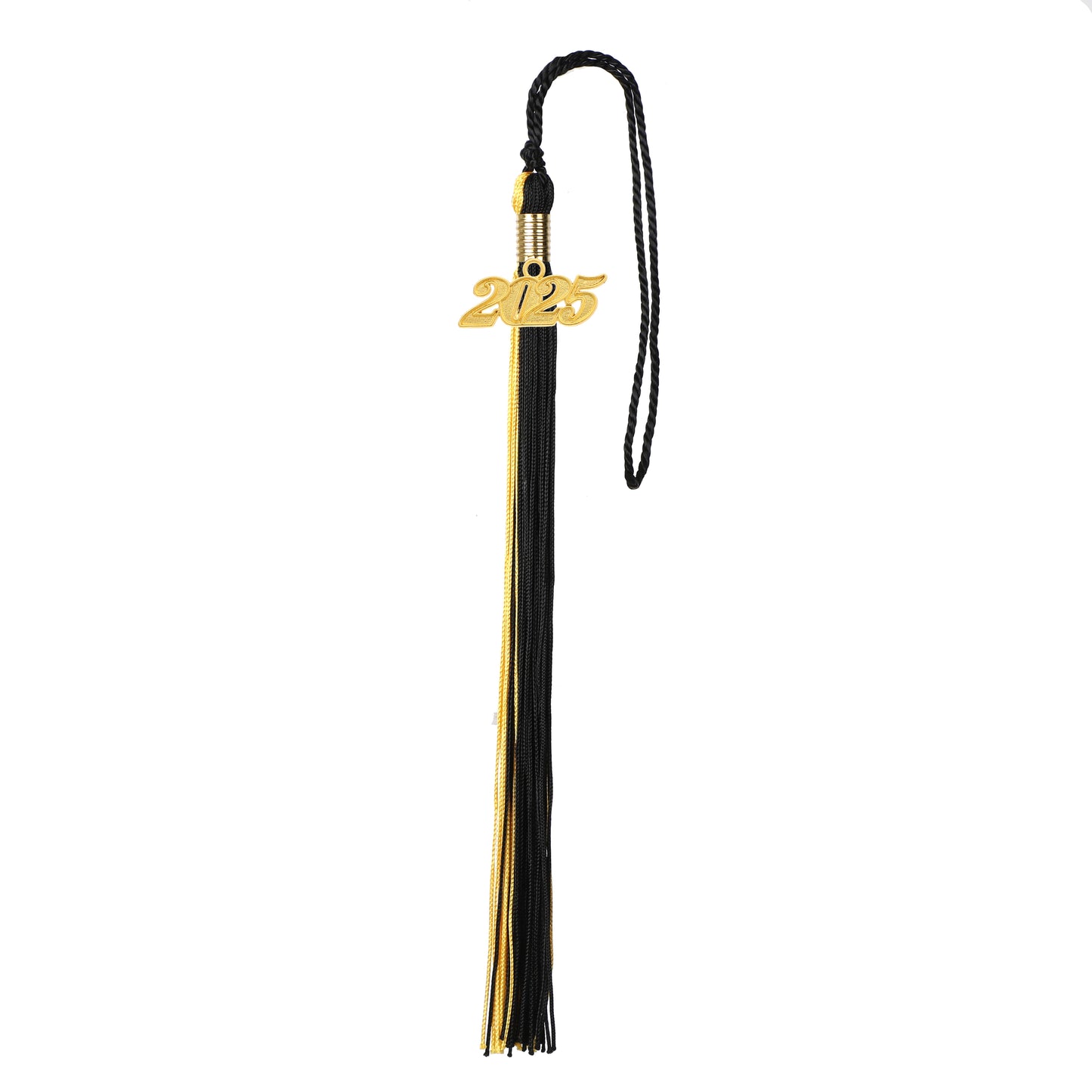 Newrara Graduation Multi Color tassel with gold 2025 year charm