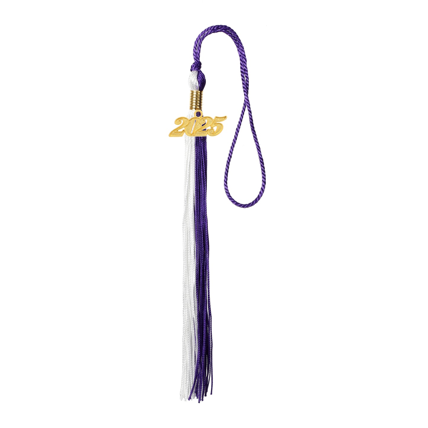 Newrara Graduation Multi Color tassel with gold 2025 year charm