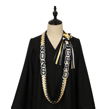 Newrara 2026 Graduation Ribbon Lei for High School & College Graduation DIY Party Supplies