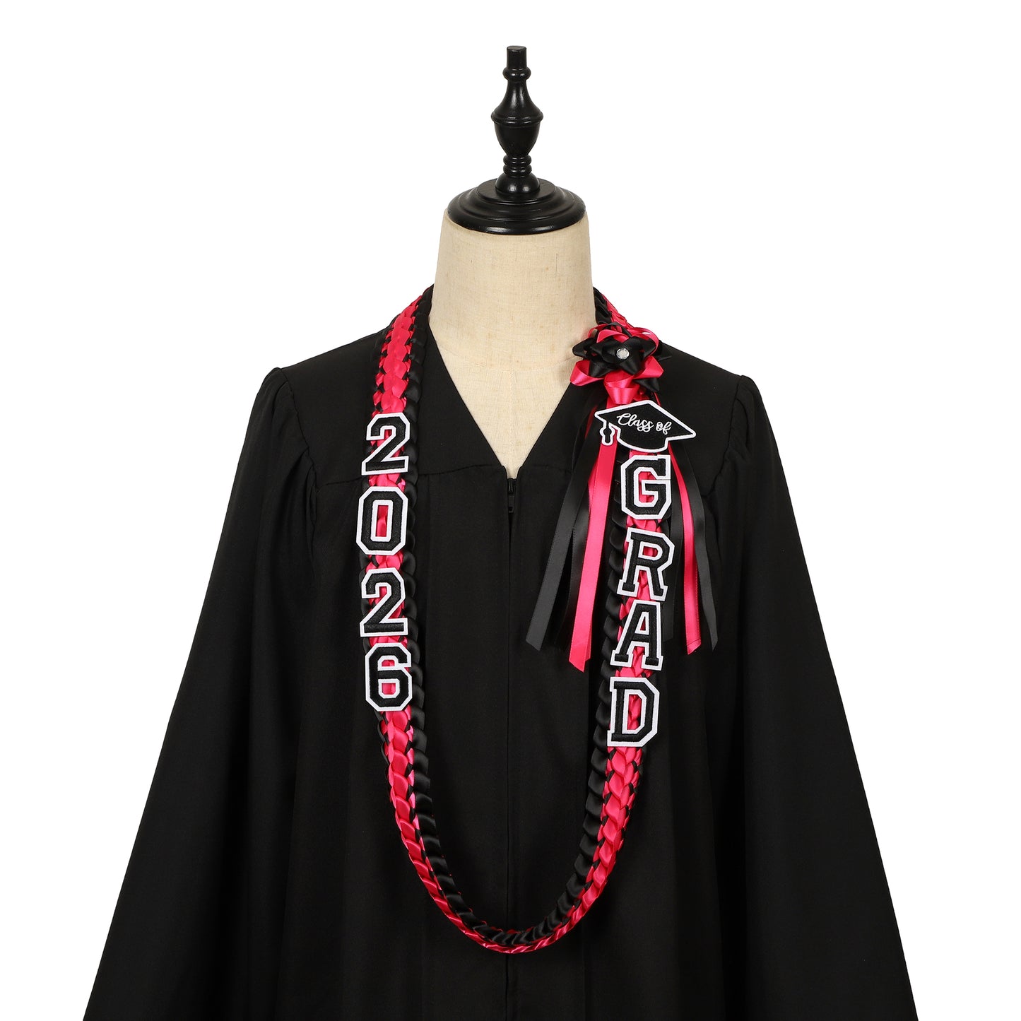 Newrara 2026 Graduation Ribbon Lei for High School & College Graduation DIY Party Supplies