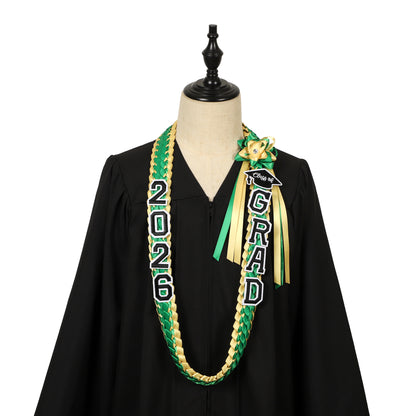 Newrara 2026 Graduation Ribbon Lei for High School & College Graduation DIY Party Supplies