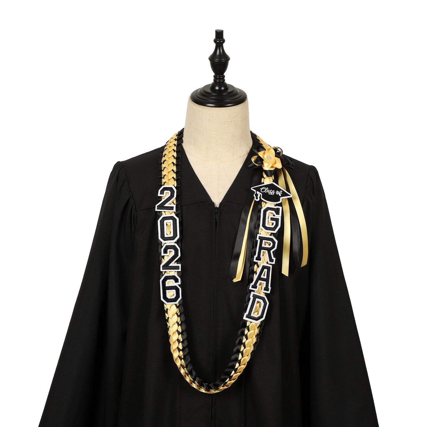 Newrara 2026 Graduation Ribbon Lei for High School & College Graduation DIY Party Supplies